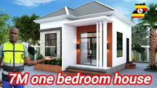 7M to build this one bedroom house self contained materials only without labor costs in Uganda 🇺🇬 🤔🤔