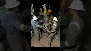 Floorman working on Rig #ad #drilling #rig #casing