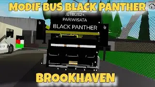 Modif Bus Black Panther di Brookhaven