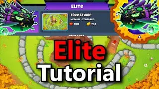 BTD6 Lych Elite Tutorial || Minimum Monkey Knowledge || Tree Stump