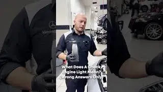 What does Check Engine Light mean? Wrong Answers Only ⬇️