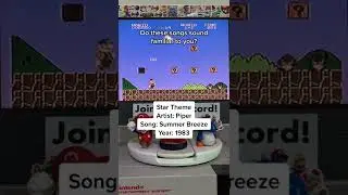 Super Mario Bros music was inspired by these songs