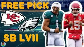 Eagles vs Chiefs Free Pick | NFL Football Super Bowl Prediction | CHEF D | Super Bowl LVII | SB 57