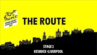 Tour de France 2027 - Grand D&eacute;part Great Britain - stage 2 route