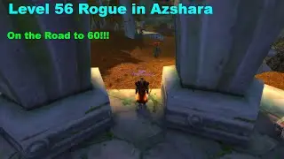 Hard Core World of Warcraft -- Rogue Level 56 Road to 60