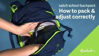 satch school backpack &ndash; How to pack & adjust correctly (EN)