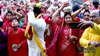 कलश यात्रा परमट कानपुर आचार्य धर्मेद्र कृष्ण त्रिपाठी जी