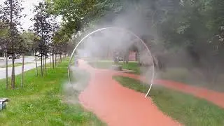 Kurtyna wodna koło UltraMist