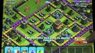 Clash of clans's Daddy raids with 60 Max level Wizards