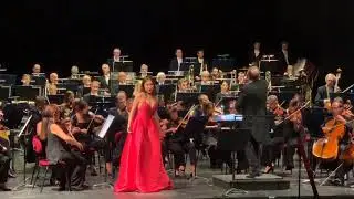 Bing bing Wang , Aria des Bijoux , Nice Op&eacute;ra ,Nice Philamonic Ochestra 8/10/2019