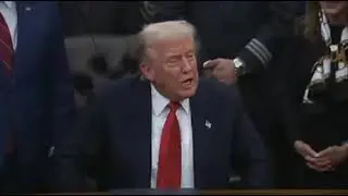 Trump IGNORES Questions About The Epstein Emails