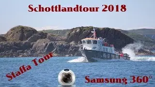 360&deg; Video Auf dem Weg zur Insel Lunga Staffa Tours Schottland 2018