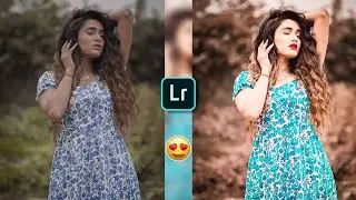 Lightroom Aqua And Brown Tone Photo Editing | Brown Effect Lightroom Photo Editing | Lr Editing