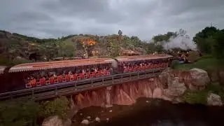 Waving to Western River Railroad