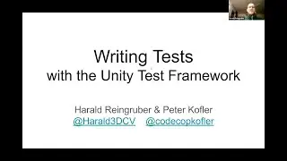 Writing Tests with the Unity Test Framework