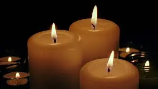 2 Hours of Calm Candlelight – Three Warm Candles & Soft Relaxing Music