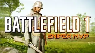 Battlefield 1: Sniper MVP on NEW Frontlines Game Mode - They Shall Not Pass DLC (PS4 PRO Gameplay)