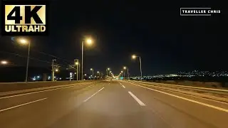 Relaxing 4K Night City Drive in Athens | Artemida - Vrilissia | Αρτέμιδα - Βριλήσσια | Spring 2024