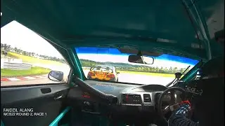 MCS22 ROUND 2 Race 1 Faidzil Alang hampir DNF Turn 1