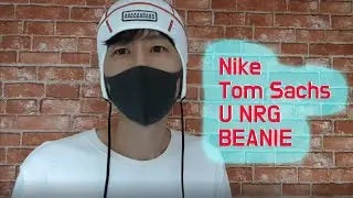 NIKE X TOM SACHS U NRG BEANIE review/NIKE TOM SACHS unboxing