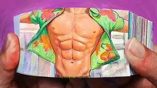 Showing Off | K-Pop Demon Hunters  Flipbook Animation