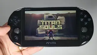 Titan Souls | PS Vita Slim handheld gameplay