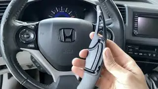 EXTENSOR DE PADDLE SHIFT NO HONDA CIVIC