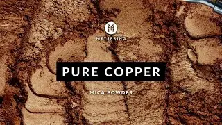 MEYSPRING Pure Copper Mica Powder - Add a unique metallic touch to Your Epoxy Resin Projects!