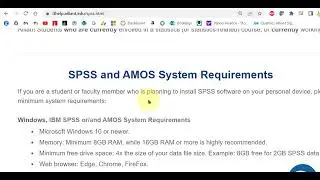 How to get SPSS (version 27) from Alliant onto your personal computer.