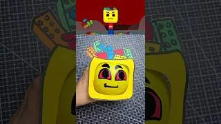 🎉Turning a Balloon into Sprunki OC LEGO phase 2 #sprunkioc #lego #diyballoon #incrediboxsprunki