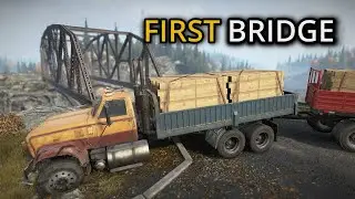 This Bridge Almost Stopped My SnowRunner Career  (Ep.1)