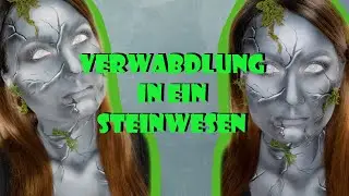 Verwandlung in ein Steinwesen - Makeup Stream im Zeitraffer