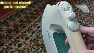 PHILIPS MISTRAL 20 IRON FERRO DA STIRO ЗАЛІЗКО УТЮГ DISASSEMBLY SMONTAGGIO DISSEMBLAGGIO РОЗБІР VIEW