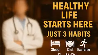 &ldquo;Healthy Life starts Here : Just 3 Habits &ldquo;