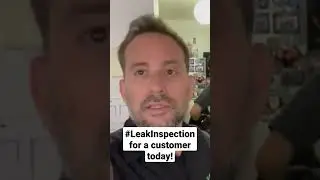 Assessing and fixing a leak: a pinhole leak on a copper line