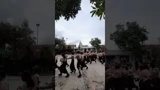 Latihan Baris Berbaris - Pramuka SPANESA #malang #scout #kwarnas #kwardajatim