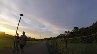 Riding my BMX bike at Gene Green Beltway 8 Park