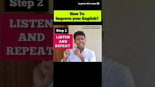 Want To Improve Your ENGLISH?#english #howtoimproveenglish #learnenglish #spokenenglish #shorts