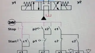 No. 16, #ElectroHydraulics, DA #Cylinder, 4/3 PT #Solenoid #Valve, #ProximitySwitches, #Automation