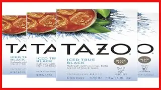 Great product -  Tazo Tea Bag, Iced True Black, 6 Count (Pack of 4) - Packaging May Vary