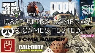 i5 7500 + RX 580 - 1080p Ultra Gameplay - 9 Games Tested