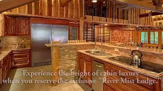 River Mist Lodge Reunion and Family Cabin on the River in Gatlinburg, TN