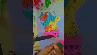 how to draw cute and adorable kittens and pups #eazy#drawing#kids#friendly