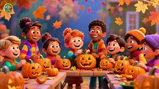 Baby Pumpkin with the Family 🎃👨‍👩‍👧‍👦 Fun Family & Learning Song for Kids | Nursery Rhyme