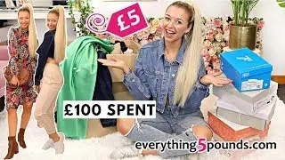 NEW IN EVERYTHING5POUNDS.COM TRY ON HAUL 2020 / *is this a scam!??*