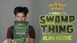 The First Dark Age Comic! The Saga of the Swamp Thing by Alan Moore, published by DC Comics