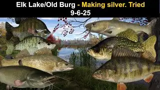Russian Fishing 4, Elk Lake/Old Burg - Making silver. Tried  9-6-25