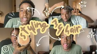 STYLING MY HAIR | Testing SheaMoisture Curl Enhancing Smoothie on 4C Hair | Honest Review