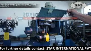 04030-P1   TRACO Brand Inseam trimming machine