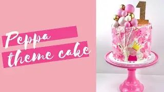 Peppa pig cake tutorial